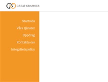 Tablet Screenshot of greatgraphics.se